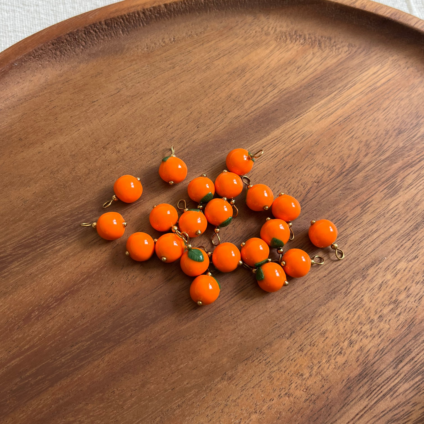 Charms fruits interchangeables pour boucles d'oreilles - Orange đ