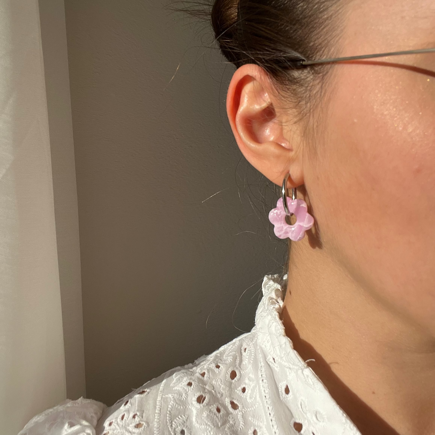 Pampilles Camélia effet marbre