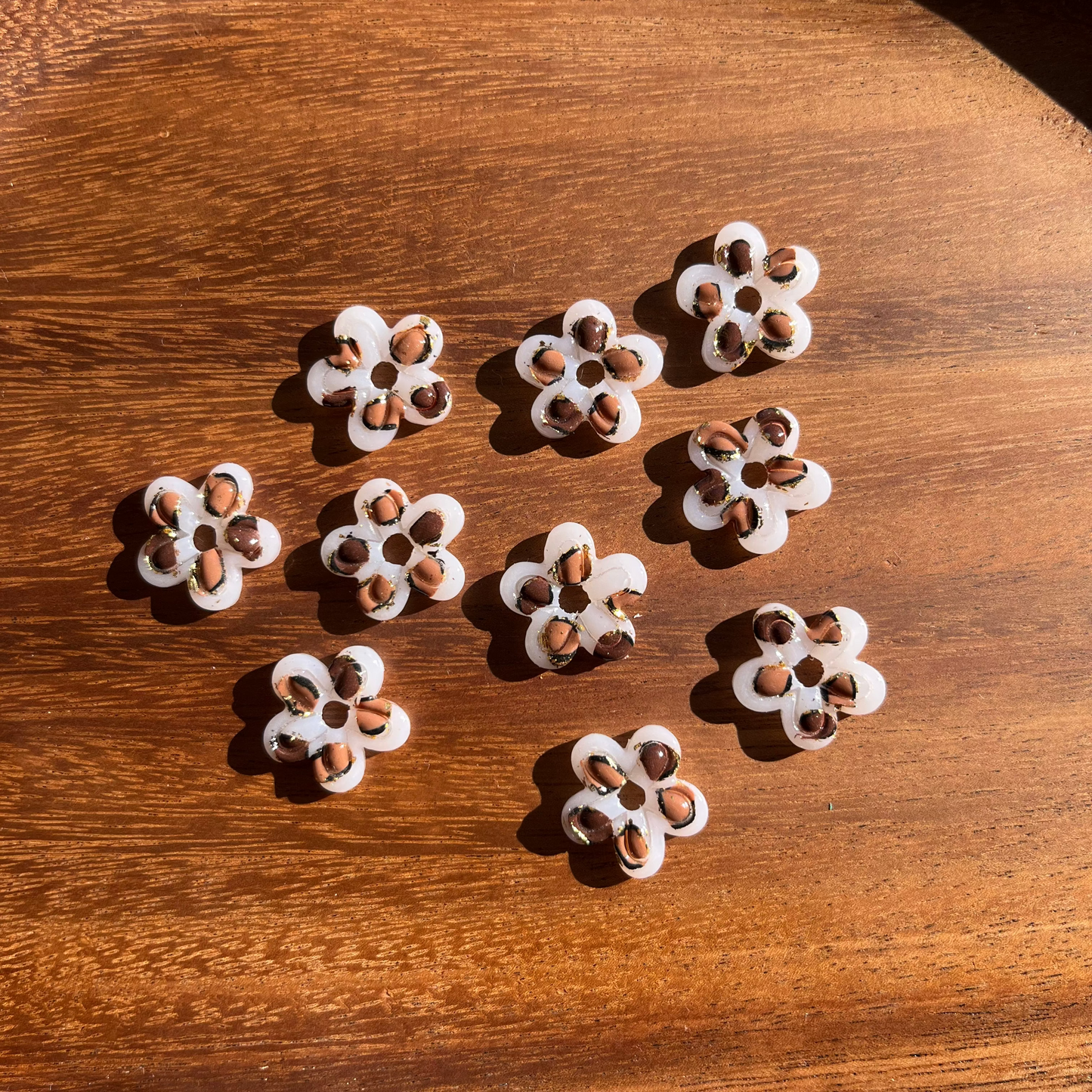 Pampilles Nymphéa léopard translucide