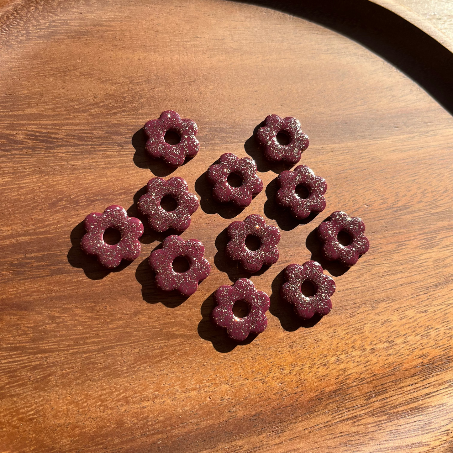 Pampilles Camélia paillettes