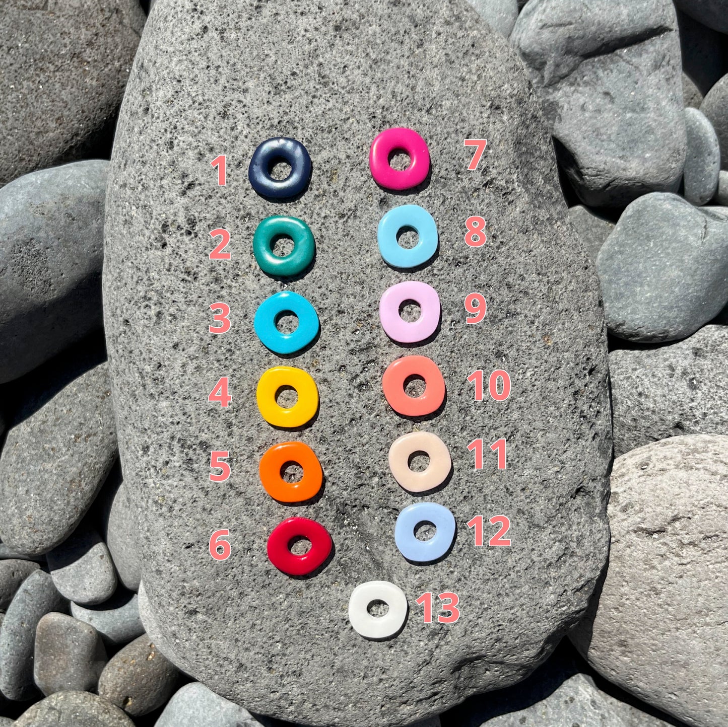 Pampilles anneaux unies