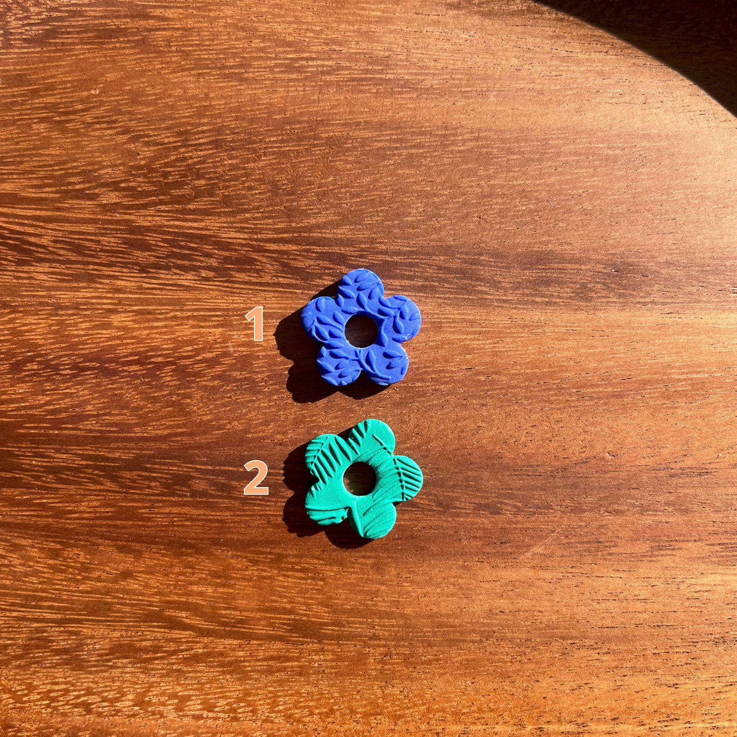 Pampilles Iris texturées réversibles