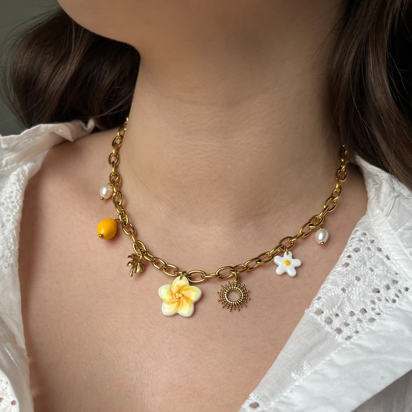 Collier à charms Izamal