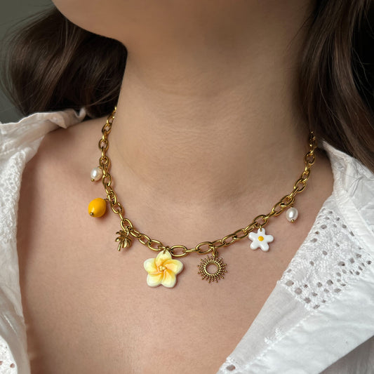 Collier à charms Izamal