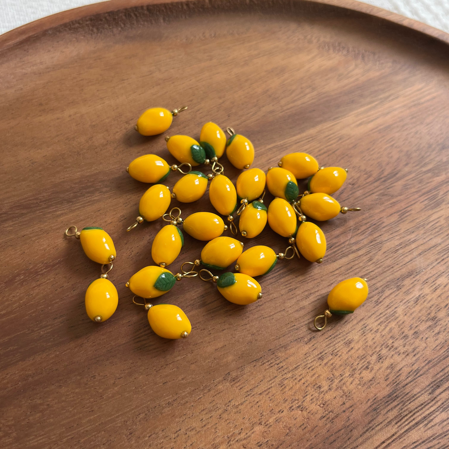 Charms fruits interchangeables pour boucles d'oreilles - Citron 🍋