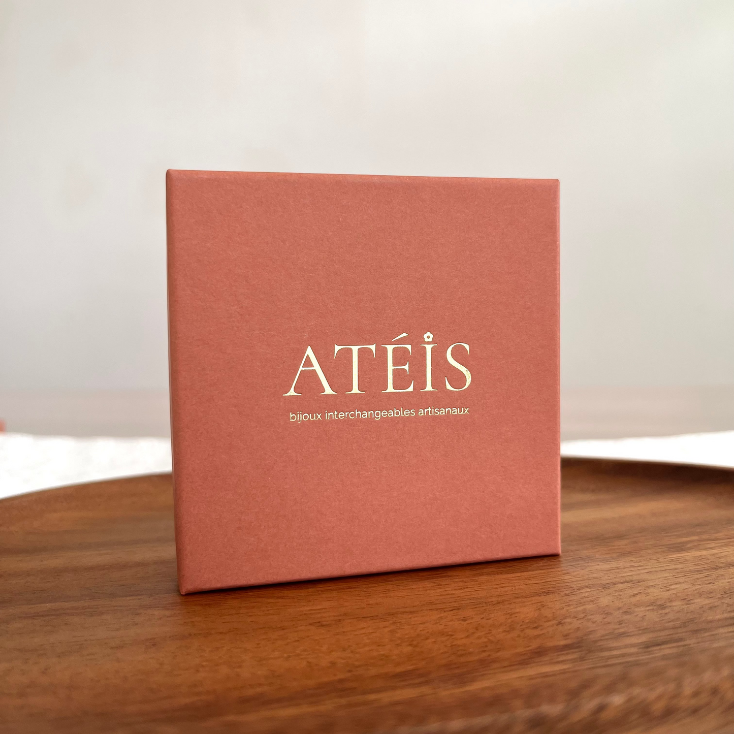 Boîte à bijoux Atéis terracotta