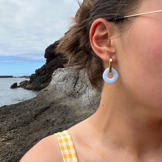 Pampilles anneaux unies